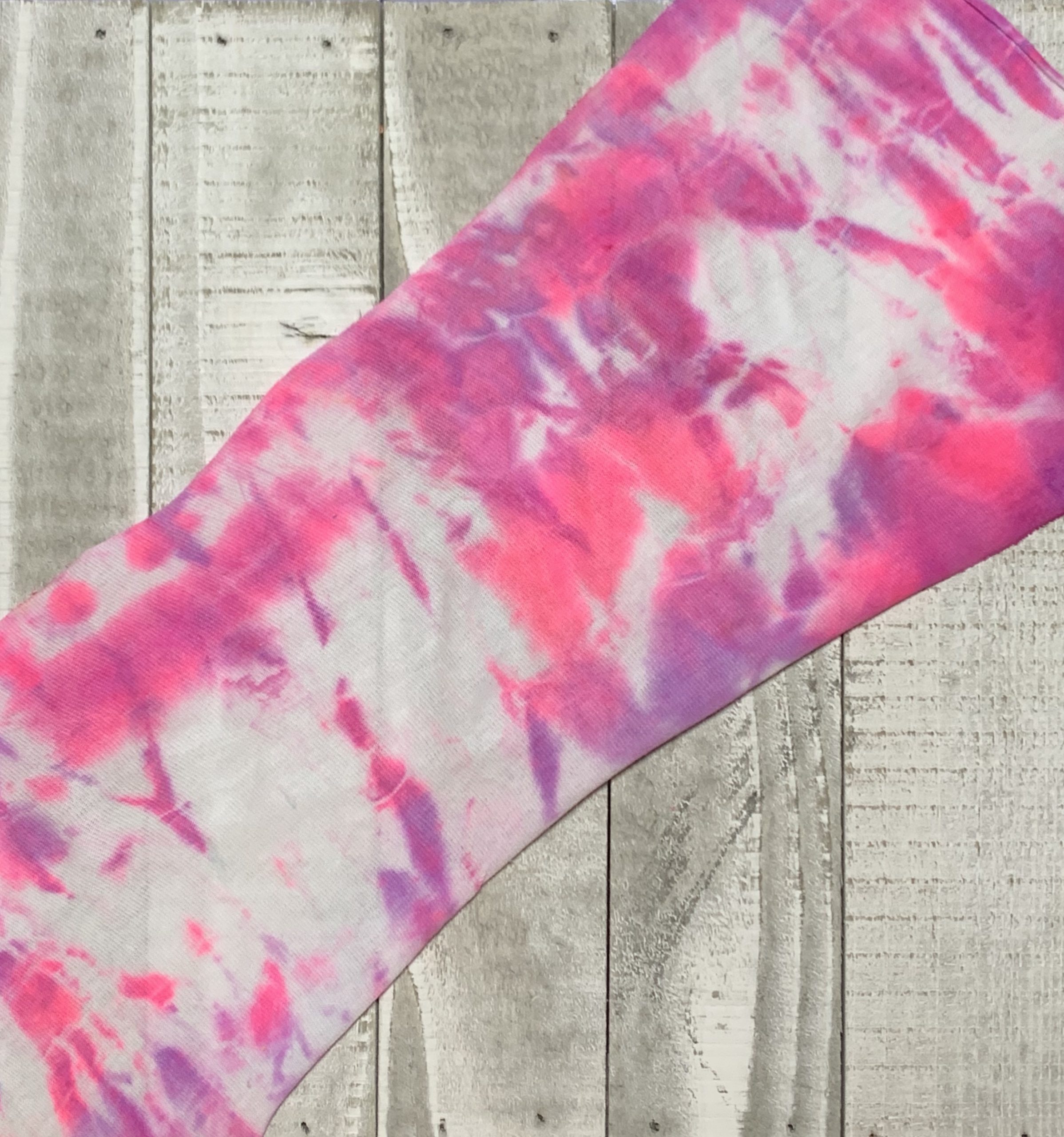 Pink and Purple Scrunch Tie Dye Essential – Stacia Sparkles